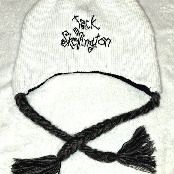 Jack Skellington Laplander Hat OS - Picture 2 of 2